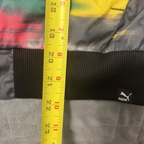 Puma Mesh Jacket With Multicolor Design, Size S - Picture 9 of 9